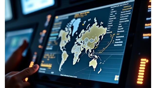 Logiciels de navigation avancés interfacent avec des cartes numériques
